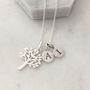 Silver Family Tree Necklace, thumbnail 9 of 9
