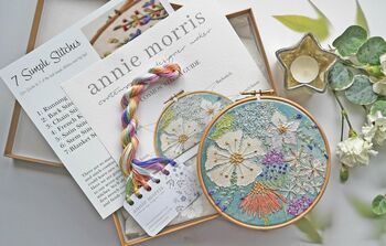 Cosmos Botanical Embroidery Kit, 4 of 11