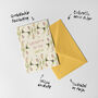 Welcome To The World Card, New Baby Card, thumbnail 4 of 5
