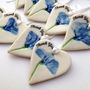 10 Personalised Wedding Favours Hanging Hearts, thumbnail 2 of 5