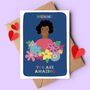 Personalised Mother's Day Portrait Card, thumbnail 1 of 5