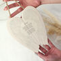 Personalised Memorial Wings Ceramic Keepsake, thumbnail 2 of 6