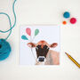 Jersey Cow Birthday Card, thumbnail 2 of 2