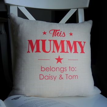 Personalised Mummy Cushion, 3 of 3