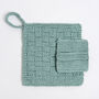 Face Cloth And Scrub Pad Knitting Kit, thumbnail 8 of 10