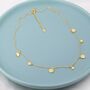 Dainty Disk Choker Necklace, thumbnail 7 of 11