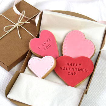 Personalised Valentine's Cookie Gift Set, 3 of 4