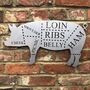 Home Kitchen Or Garden Sign Pig Decoration Ornament, thumbnail 3 of 8