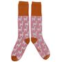 Ladies Soft Lambswool Socks : Animal, thumbnail 7 of 7