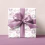 Hot Air Balloon Gift Wrapping Paper Available In Blue Or Pink, thumbnail 8 of 11