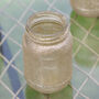 Set Of Four Glittering Gold Glass Decorative Jars, thumbnail 4 of 7