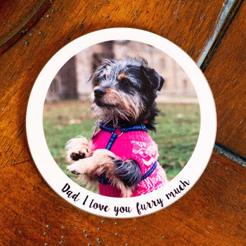 Personalised Pet Lover Photo Coaster, 2 of 5