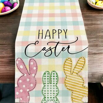 Colourful Happy Easter Table Runner, 6 of 6