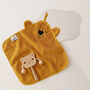 Personalised Lion Face Kids Hooded Cotton Poncho, thumbnail 7 of 10