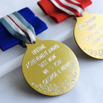 Personalised Everyone Deserves A Medal, 3 of 9