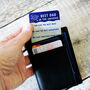 Reasons You Are The Best Dad In The Universe Personalised Metal Wallet Card, thumbnail 1 of 6