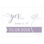 The Yes Day Personalised Engagement Gift Print, thumbnail 2 of 5