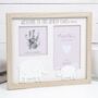 Baby Handprint Photo Frame | New Baby Girl Gift, thumbnail 1 of 6