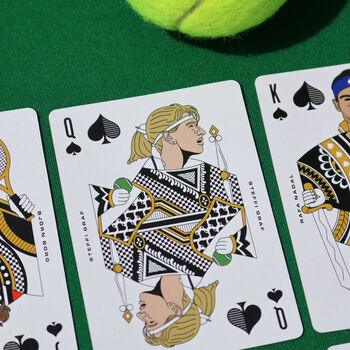 Tennis Playing Cards, 11 of 12