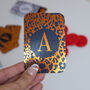 Personalised Foiled Leopard Playing Cards In A Tin, thumbnail 2 of 8