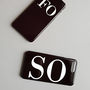 Personalised Black And White iPhone And Samsung Case, thumbnail 5 of 5