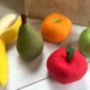 Pretend Play Felt Food Fruit Collection, thumbnail 4 of 4
