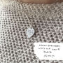 Sterling Silver Handwriting Mini Heart Necklace, thumbnail 2 of 10