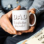 Fathers Day Personalised Mug, thumbnail 2 of 9
