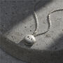 Men’s Molten Orb Initial Necklace, thumbnail 3 of 6
