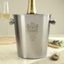 Personalised House Stainless Steel Ice Bucket, thumbnail 3 of 5