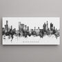 Birmingham Skyline Cityscape Black And White, thumbnail 1 of 12