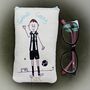 Personalised Football Crazy Embroidered Glasses Case, thumbnail 1 of 12