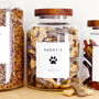 Pet Food And Treat Storage Jar, thumbnail 4 of 9