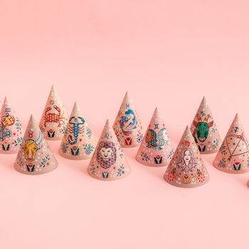 Libra Zodiac Star Sign Party Hats, 2 of 4