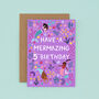 Any Age Mermaid Birthday Card, Girls Birthday Card, thumbnail 6 of 9