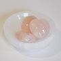 Selenite Crystal Round Cleansing And Charging Bowl, thumbnail 1 of 3