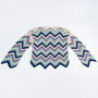 Striped Chevron Jumper Crochet Kit, thumbnail 9 of 12