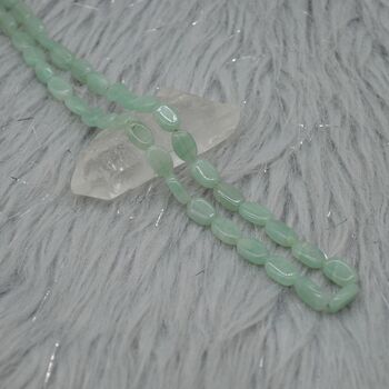 Light Green Aventurine Beaded Necklace, 5 of 6