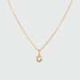 Bilbao Birthstone Gold Plated Necklace, thumbnail 3 of 5