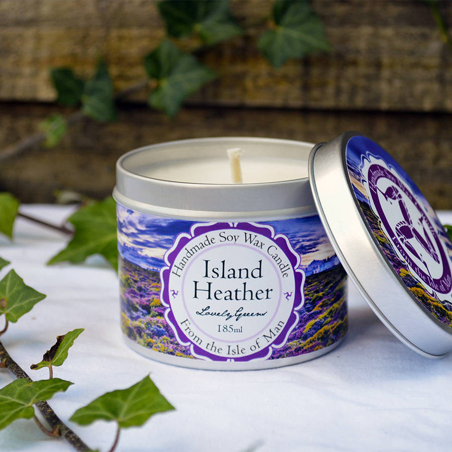 Island Heather Candle By Lovely Greens Handmade
