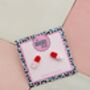 Pill Glitter Resin Studs / Nurse Gift / Medical Jewellery / Healthcare Worker Accessories, thumbnail 4 of 5