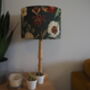 Dark Green Exotic Floral Lampshade, thumbnail 1 of 10