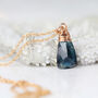 Kyanite Pendant In Gold, Rose Gold Or Silver, thumbnail 3 of 10
