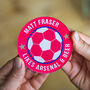 Personalised Football Team Coaster, thumbnail 5 of 11
