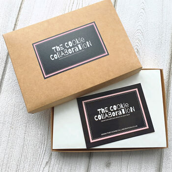 Personalised 'Bookworm' End Of Term Letterbox Cookies, 3 of 3