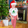 Personalised Elf Christmas Baby Pyjamas, thumbnail 6 of 12