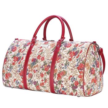 V And A Licensed Flower Meadow Holdall + Gift Sling Bag, 3 of 10