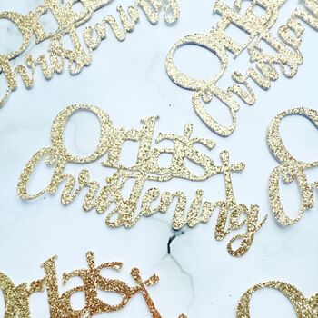 Personalised Christening Baptism Table Confetti, 3 of 10