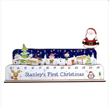 Personalised Make Your Own Santa Countdown Advent, 3 of 3