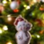 Naked Santa, Funny Christmas Tree Decorations, thumbnail 3 of 12